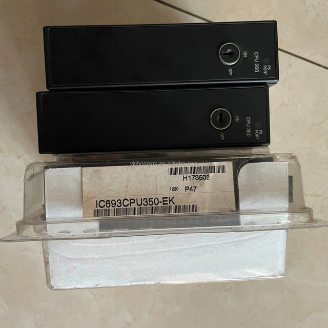 Original Brand Factory Surplus Large Memory Modular CPU 80C188XL 20MHz 80KB 0.3ms Per 1K Logic 512 I/O IC693CPU341