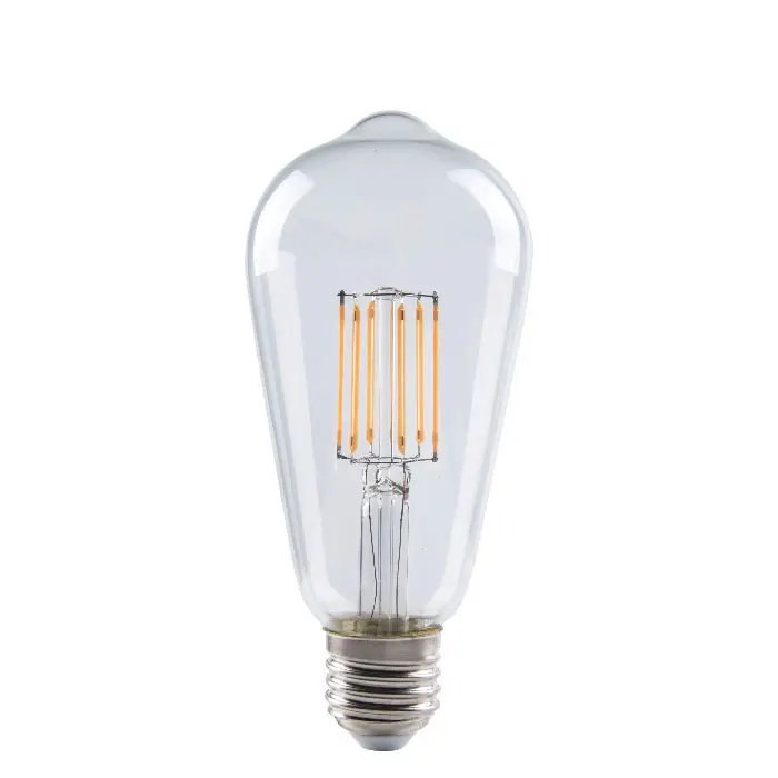 Wholesale 4W 5W 7W 8W 10W 11W E27 Bulb Filament ST64 Decorative Vintage Edison LED Bulb