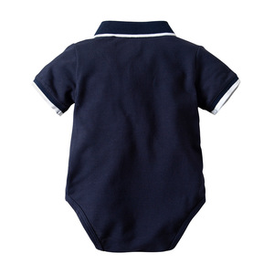 Ensemble de vêtements pour bébé en 2 pièces, design simple, à porter en été, vêtements pour garçon, ensembles pour nouveau-nés, pour les tout-petits - Product Image 3