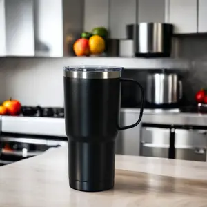 New Design 20 Oz Tumbler High Quality Water Tumbler Insulated Travel Cups Stainless Steel Vacuum Tumbler With Lid And Straw