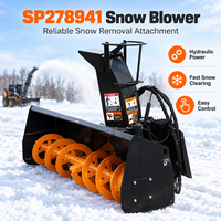 Accessoire souffleuse à neige hydraulique SP278941 pour chargeuse compacte – Équipement de déneigement hivernal