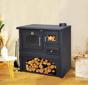 2025 nueva estufa de cocina de leña para interiores de alta calidad con horno - Product Image 3