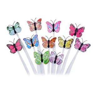Hot selling Colorful Butterfly Light LED Flashing Hair Decoration bar Party festival supplies hair decoration