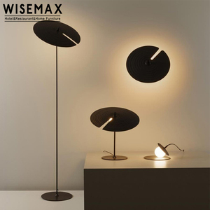 Wisemax đồ nội thất hiện đại Nordic nhựa trang trí nhà chiếu sáng kim loại phòng ngủ bảng đèn cho trang trí nội thất - Product Image 5