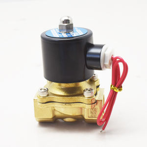 2W200-20 Lucht Gas Olie Water Slang Messing 2W AC220V AC110V DC12V DC24V Elektrische Solenoïde Gasventiel Normaal Gesloten 3/4 Inch - Product Image 5