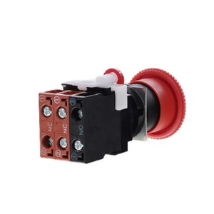 En stock: Botón de parada de emergencia serie A22E-M-12-EMO, interruptor de parada de emergencia, cabezal tipo hongo de 40 mm, 3PST-2NC/1NO, original, nuevo. - Product Image 2