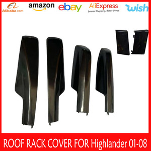 Jingyuanxin Car Roof <b>Rack</b> Cover 63492-48010 ABS Black For Highlander 01-08 Roof Mount - Product Image 4