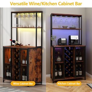 Meubles Boho sur mesure-Armoire de cave à vin <span class=keywords><strong>en</strong></span> <span class=keywords><strong>bois</strong></span> haute pour salon Angolo <span class=keywords><strong>Bar</strong></span> & Table haute <span class=keywords><strong>d</strong></span>'<span class=keywords><strong>angle</strong></span> pour maison - Product Image 6