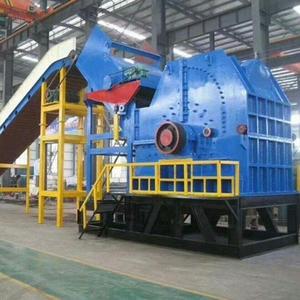 Effizienter Hochleistungs-AC-Motor PLC-Kern-Zerkleinerer für Altreifen Gummi Kunststoff Metallschrott Schredder Recycling 0,5-35 t/h - Product Image 2