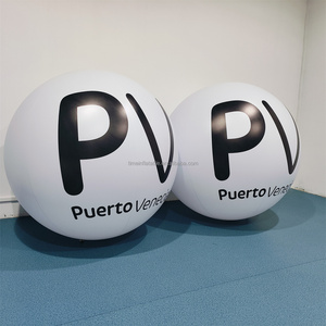 Pallone Gonfiabile Pubblicitario da 1m 2m 3m con Logo, Sfera in PVC con Luce LED RGB e Telecomando, Grandi Palloni a Elio per Festival - Product Image 6