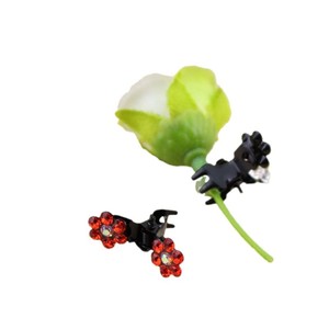 Korean Style Rhinestone Hair <b>Clips</b> For Women Daily Use Colorful Sequins Gripper Headdress Yiwu Origin Spring 2023 - Product Image 5