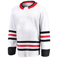 Jersey hoki es Kanada tim kustom murah baru & Jersey hoki es sublimasi