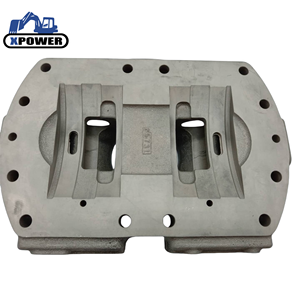 Couverture de pompe hydraulique principale pour excavatrice sur chenilles XPower E320B, tête de pompe A8VO107, 1262138, noir, neuve - Product Image 1