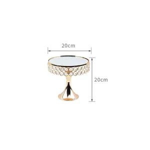 Nicro European Style Festival Celebration Props Dim Sum Plate Cake Stand Wedding Table Decoration Dessert Cake Tray Stand