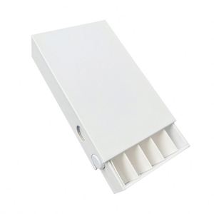 Custom Design Child Resistant Lock Slide Drawer Packaging Box Small Paper Roll Printed Rolled Cones Box