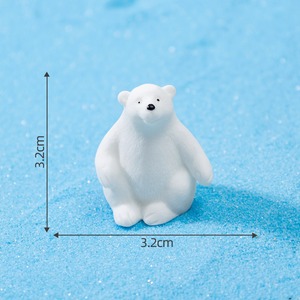 Set de Figuras de Osos Polares en Resina, Adorno de Animales Árticos para Decoración de Escenas de Nieve en Micropaisajes DIY - Product Image 6