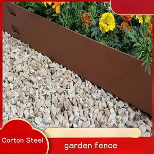 سياج حواف المناظر الطبيعية للمروج كورتين الصلب سياج حديقة معدني كورتين حافة الحديقة الصلب - Product Image 4