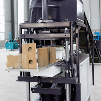 Machine à briques d'argile entièrement automatique RPT2-10, fonctionnement simple, production élevée, longue durée de vie, contrôle PLC
