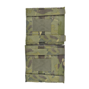 Nouveau gilet tactique accessoires Nylon vert camouflage 6*6 ''hautement élastique personnel protection plaque latérale pochette ensemble réglable - Product Image 6