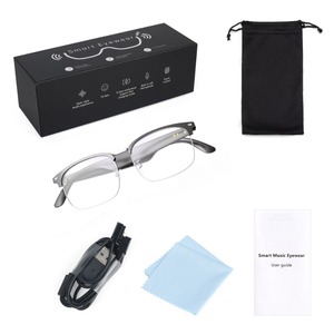 Lunettes de traduction IA à monture métallique, traduction vocale en temps réel, prise en charge de 144 langues, lunettes intelligentes IA - Product Image 3