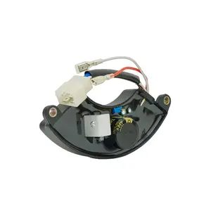 Piezas superiores del motor de gasolina 5kw 6.5kw 8kw carcasa de hierro negro regulador de voltaje automático generador ajustable Avr estabilizador 168f