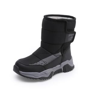 Stivali da neve invernali da <span class=keywords><strong>uomo</strong></span> classici alla moda con Sole in gomma che si ispessiscono caldi morbidi impermeabili e tondi antiscivolo invernali - Product Image 1
