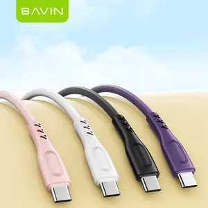 Havin – câble micro Usb pvc à Type c pour téléphone portable, charge rapide de données 2,4 a, CB277, prix de gros d'usine