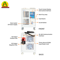 Alimentation électrique CC programmable 100V 300A à faible ondulation 30KW pour test d'âge des moteurs industriels, haute efficacité AC-DC, refroidissement forcé