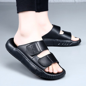Sandalias de Cuero de Primera Calidad para Hombre, para Uso en Exteriores, Verano 2026, Suela Gruesa de EVA, Antideslizantes y Resistentes al Desgaste - Product Image 6