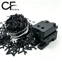 Granulés de nylon PA66 LCF renforcés au carbone, qualité moulage par injection pour plaque de support de robot industriel