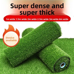Искусственный газон для детских площадок, имитация травы, зеленый ковер для улицы, модель 010, пластиковое декоративное покрытие - Product Image 4