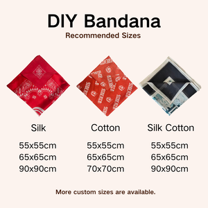 Écharpe en satin personnalisée pour femmes, bandana carré en soie 53*53 avec impression de votre propre logo - Product Image 4