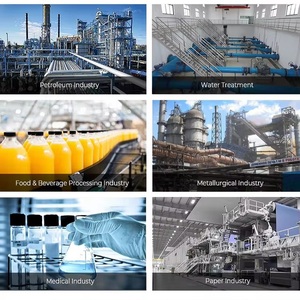 Nhà máy nóng Bán Chi phí thấp 4 ~ 20mA + RS485 ABS hiển thị kỹ thuật số parshall flume siêu âm mở kênh đo lưu lượng - Product Image 6