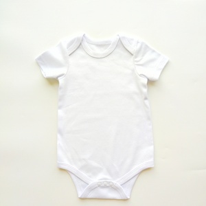Ropa de bebé niña, mono liso encantador para bebé, conjunto 100% de algodón peinado, peleles para bebé recién nacido - Product Image 2
