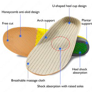 <span class=keywords><strong>Plantillas</strong></span> Ortopédicas de Gel para Pies Planos, Soporte de Arco Krolik, Almohadillas Ortopédicas para Zapatos, Alivio del Dolor para Hombres y Mujeres, para Zapatillas Deportivas - Product Image 2