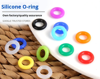 Joint torique NBR en caoutchouc silicone, résistant aux hautes températures, étanche, pour équipement médical