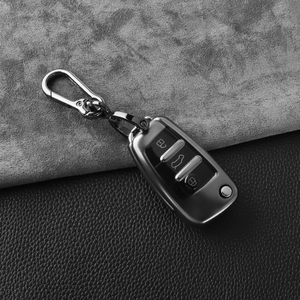 ฝาครอบเคสกุญแจรถ TPU รุ่นใหม่สำหรับรถ <span class=keywords><strong>Audi</strong></span> Q8 <span class=keywords><strong>Q7</strong></span> 2020 Rs3 Quattro 2022 2021 A6 2019 A3ไฮบริด<span class=keywords><strong>2023</strong></span> A6 C8 Q4 3ปุ่มอุปกรณ์เสริม - Product Image 5
