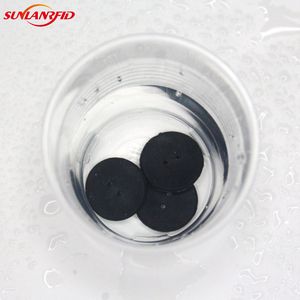 Durashine Rfid Uhf 860-960Mhz Mini Tag Wasbaar 13.56Mhz Wasserij Pps Coin Tag Voor Kleding Kleding <span class=keywords><strong>Tracking</strong></span> Met Nfc Interface - Product Image 6