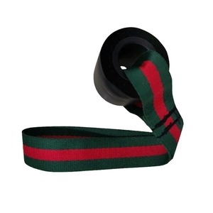 Bande de Résistance Élastique Rayée Noire Durable pour Fitness, Accessoire d'Exercice de Yoga, Ancre de Porte - Product Image 5