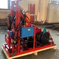 Plateformes de forage de puits d'eau portables hydrauliques diesel 200M, composants essentiels : réservoir sous pression pour plateformes de forage de puits d'eau