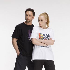Custom Unisex <b>Tshirt</b> High Quality 100% Premium Cotton Oversized T-Shirt Silk Screen Printing Logo Men Blank T Shirt - Product Image 2