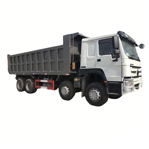 รถบรรทุก SINOTRUK-HOWO 12 ล้อ พวงมาลัยขวา 50 ตัน มือสอง 8X4 รถดัมพ์มือสอง Howo ยูโร <span class=keywords><strong>2</strong></span> ดีเซล สภาพใหม่ พวงมาลัยซ้าย - Product Image 1