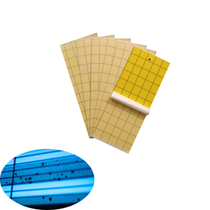 Pièges à mouches collants jaunes jetables écologiques avec adhésif double face pour le contrôle des animaux et des insectes dans les chambres et les espaces intérieurs - Product Image 1