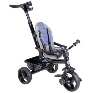Poussette pliable pour enfants, <span class=keywords><strong>tricycle</strong></span> multifonctionnel pour bébé avec auvent, chariot, vélo pour tout-petits à 3 roues - Product Image 5