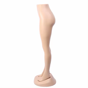 Vente directe d'usine de pantalon de couleur de peau de grande <span class=keywords><strong>taille</strong></span> mannequin de torse en plastique modèle de jambe de demi-corps pour les femmes jeans et pantalons affichage - Product Image 3