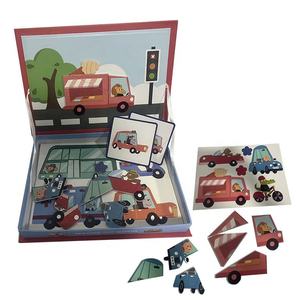 Personnalisé Enfants Occupés Éducatifs Apprentissage Enfants <span class=keywords><strong>Alphabet</strong></span> Jouets Magnétique Puzzle Livre Impression - Product Image 3