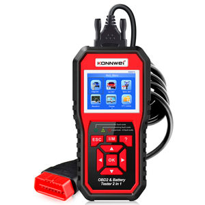 KONNWEI KW870 2-в-1 OBD2 диагностический сканирующий инструмент с тестером аккумуляторов автомобильный код неисправности ESCANER 12 В постоянного тока Напряжение - Product Image 1