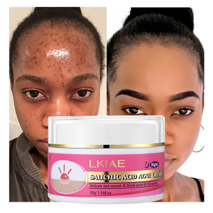 Crème <span class=keywords><strong>Visage</strong></span> Nuit <span class=keywords><strong>Anti</strong></span>-Acné et <span class=keywords><strong>Anti</strong></span>-<span class=keywords><strong>Taches</strong></span> à l'Acide Salicylique OEM ODM, <span class=keywords><strong>Efficace</strong></span> et Puissante, Éclaircissante et Blanchissante pour la Peau - Product Image 1