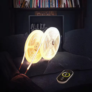 Lámpara bicolor 3000-6500K 608 LED/metro 12V dispositivo de corte 26.31 mm 8 mm de ancho para cortar PVC con control remoto - Product Image 3