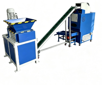 En stock en Allemagne : Ligne de recyclage de câbles en cuivre de petite taille, granulateur de fil de cuivre, broyeur et séparateur de fil de rebut pour petits recycleurs